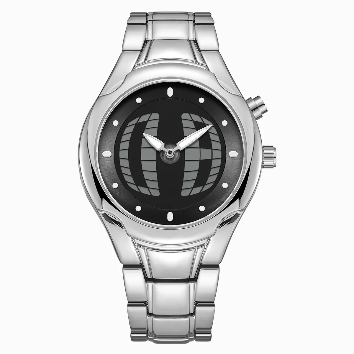 Millennium Retro Y2k Digital Dual Display Men's Quartz Watch