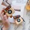 INS style camera 3D Cute Case for Ai pods Earphone Case Soft Silicone Earphone Cover for air-pods 1 2