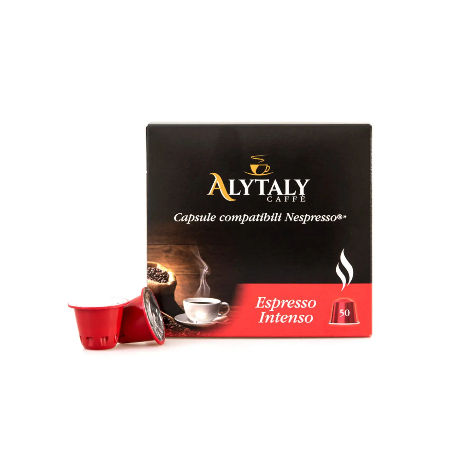 Café Intenso Siena 40+8 cápsulas Compatibles Nespresso®* - Comprar Cápsulas
