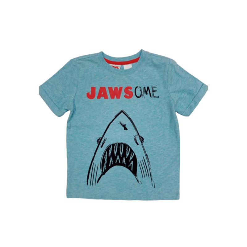 
100% cotton custom print short sleeves kids T shirt 