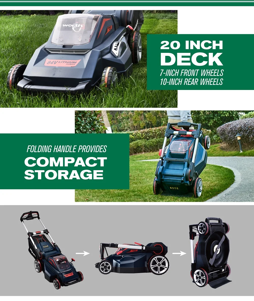 Parkside Cordless Lawn Mower 20V PRMHA 20-Li A1 REVIEW