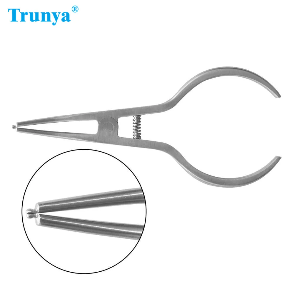 隔膜放置正畸钳的钳子