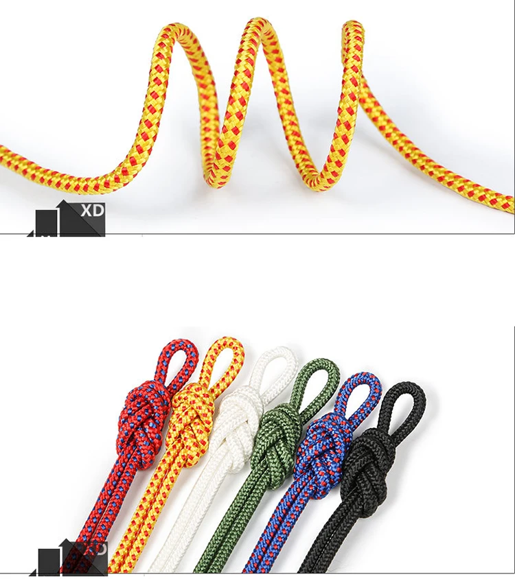 Outdoor Mountain Rock Gym Sport Best Cheap 30m Climbing Rope Static