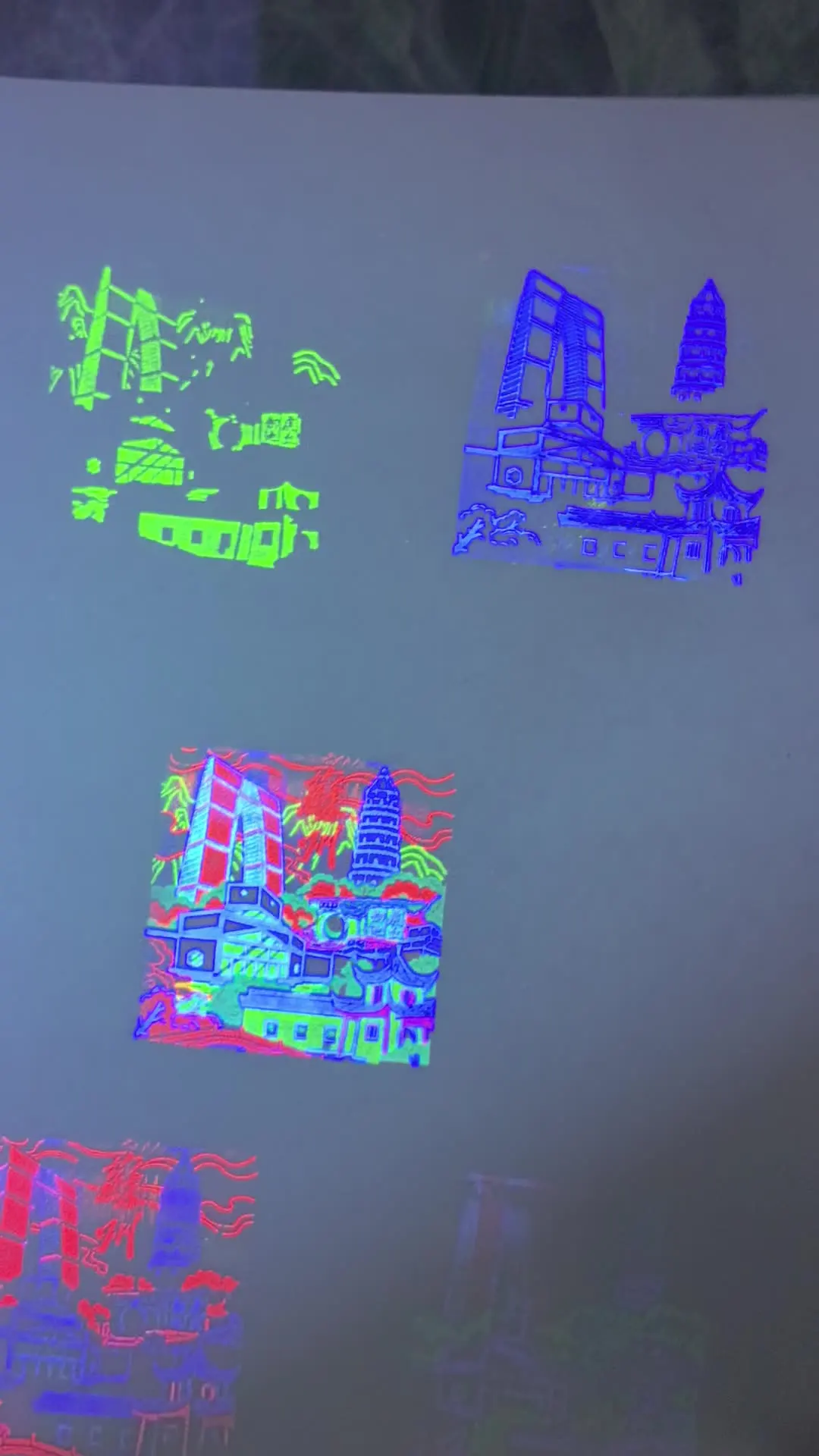 UV Invisible Ink Security Anti-forgery Offset Screen Printing for