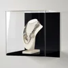 Clear Wall Mounted Acrylic Display Cube Acrylic Model Toy Jewelry Easy Fix Display Box