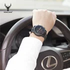 DODO DEER Men's Leather Zebra Wood Watch OEM Fashion Multifunction Wholesale Watch Dropshipping