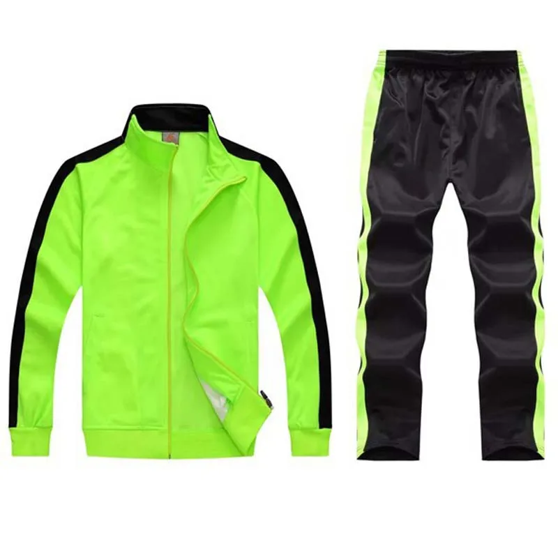 Hot Sale Oem Factory Custom running wear Men's Blank Tracksuit Breathable Training & Jogging Wear