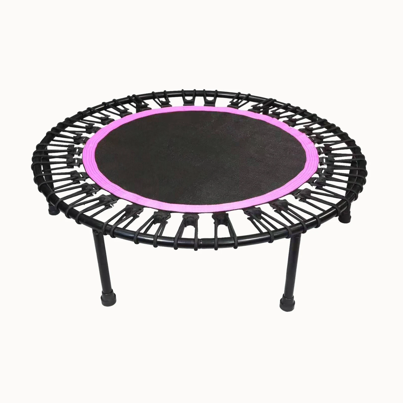 Elastic Power Brand Hexagon Fitness Trampoline With Handle For Gym