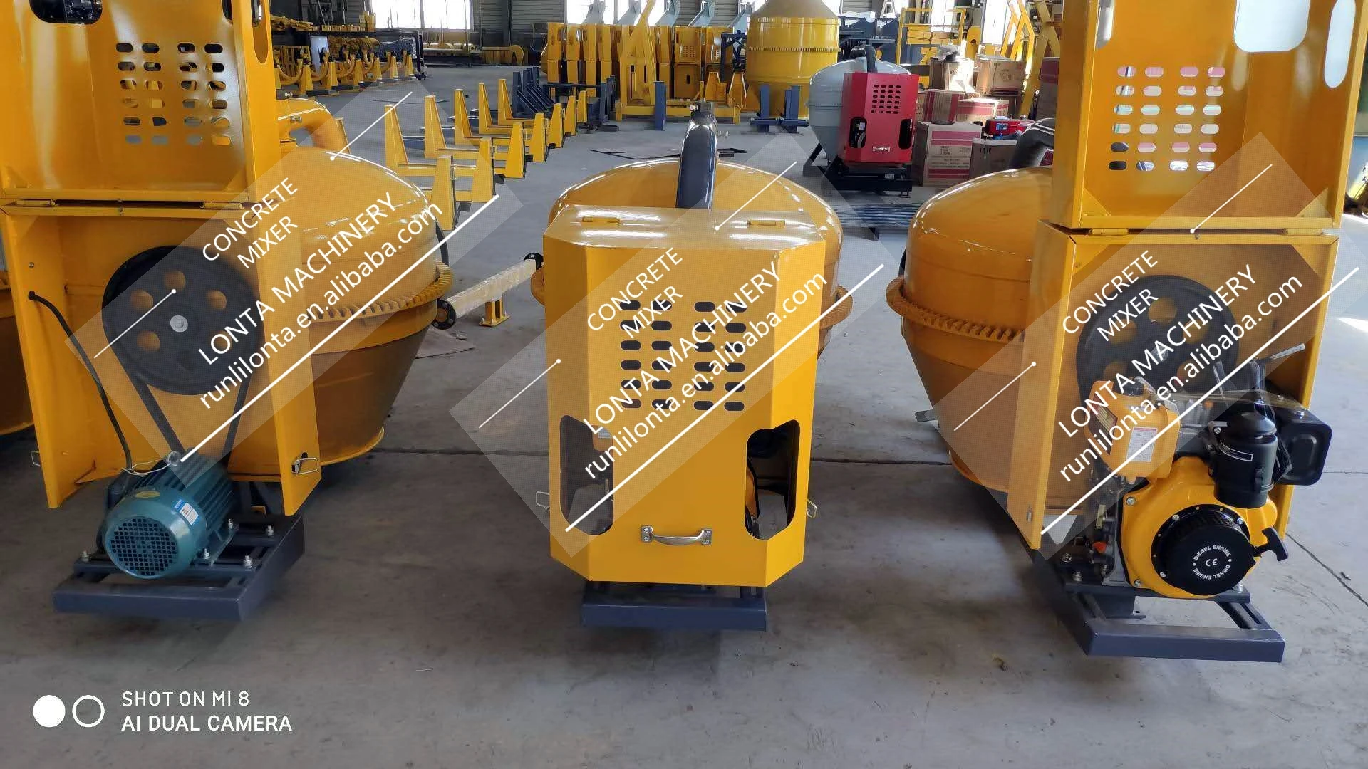 400l Concrete Mixture Machine / Concrete Mixing Machine Price In India