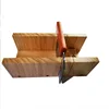 Wooden Multi-Function Practical Adjustable Soap Cutter Soap Making Tools With Stainless Steel Wavy Beveler Planer Set