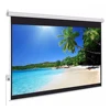 Customizable 150 inch 4:3 16:9 Electric Projection Screen Hidden Projector Screen