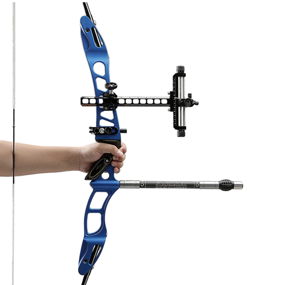 High Quality Aluminum Three Colors Lightweight 25 Inch Archery Recurve