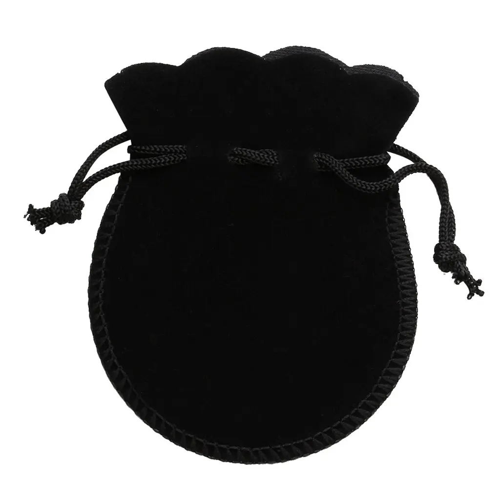 Eco Friendly Small Suede Drawstring Jewelry Gift Pouch Dust Bag With ...