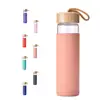 Hot sale 16oz promotional custom logo print drink glass water bottle