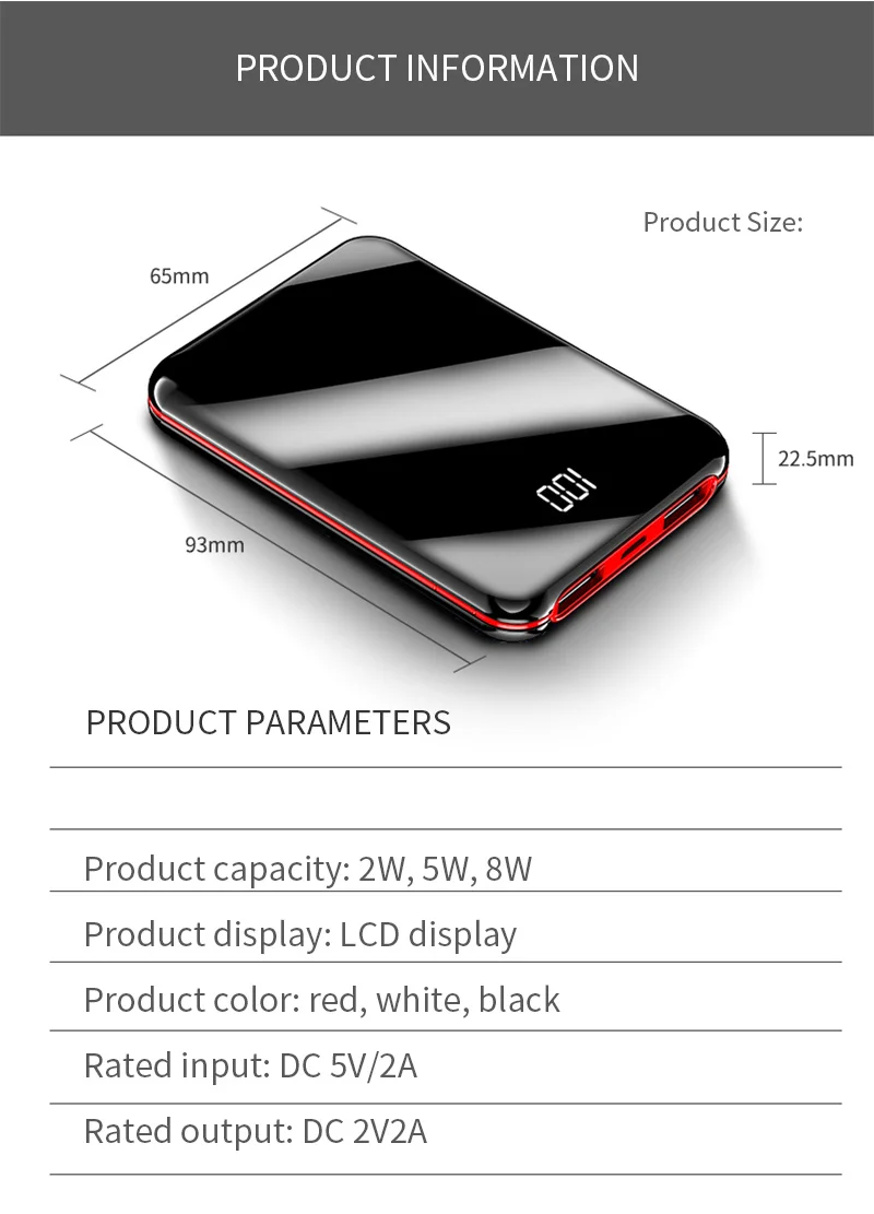 2020 hot mini power bank mi 20000 hot sale - ANKUX.COM