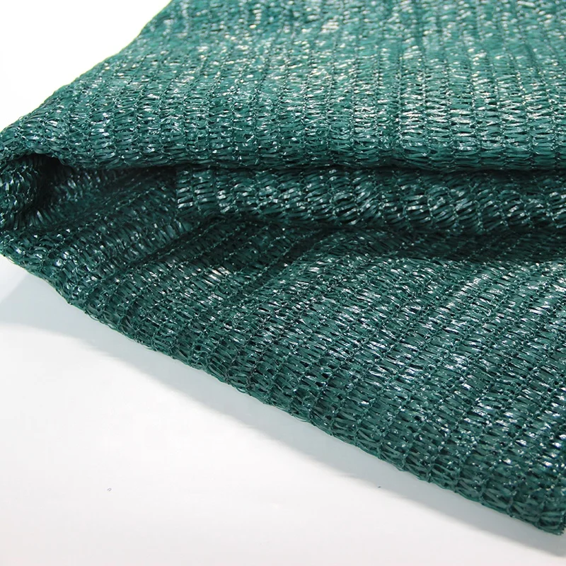 Greenhouse 40% To 80% Hdpe Shade Net Dark Green 30gsm