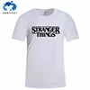 AMBIELLY Stranger Things Men T-Shirt Short Sleeve cotton mens Tee shirt