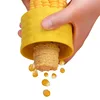 Corn Stripping Tool, Creative Home Kitchen Corn Cob Cutter Corn Peeler Cob Remover Corn Shucker,Cob Corn Stripper