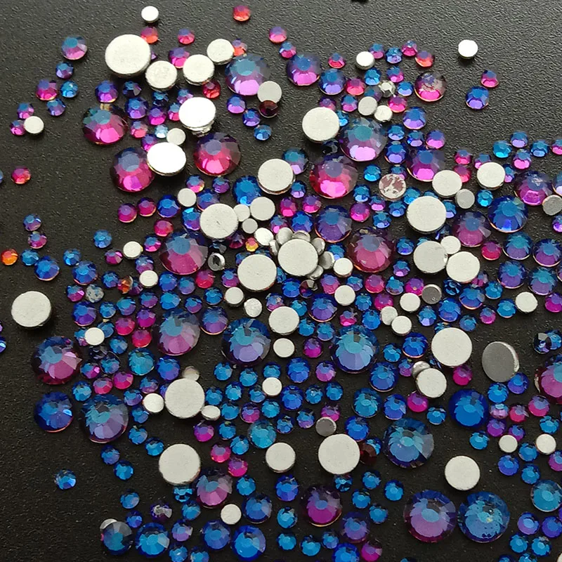 Ss3 Ss10 Peacock Blue Crystal Flatback Non Hotfix Rhinestones For Nail Art Ornament Buy Peacock Blue Rhinestones Wholesale Bulk Black Stone Jewels Sliver Base Stone Glitter Crystal Non Hotfix Rhinestone For Key Chain