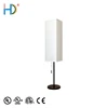 Anna Tan Fabric Square Shade Oil Rubbed Bronze Finish Table Lamp For Bedroom