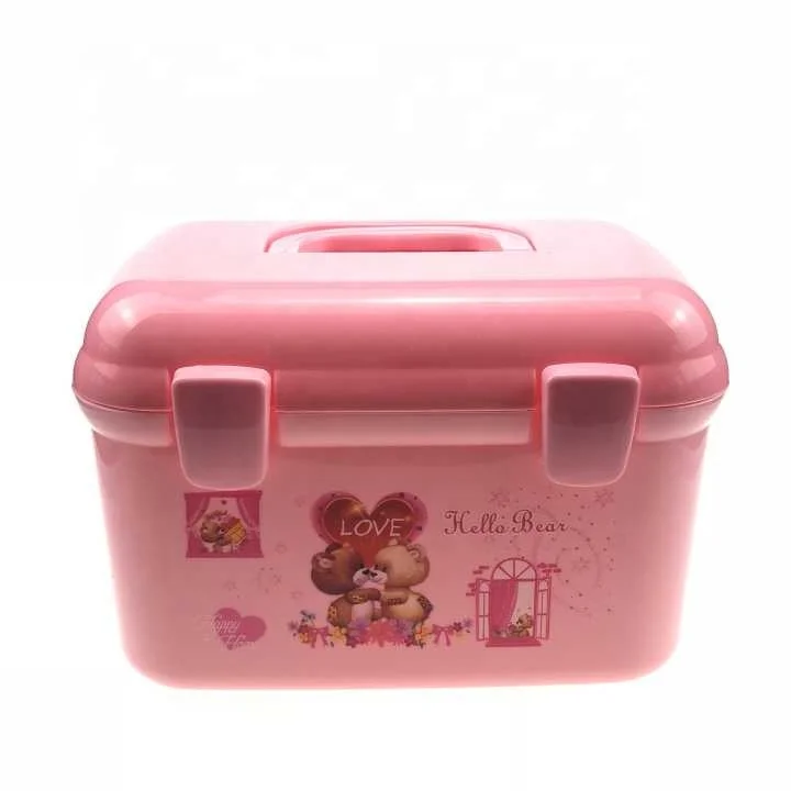 Plastic Portable Kids Lunch Box With Water Bottle - Buy Plastic Lunch ...