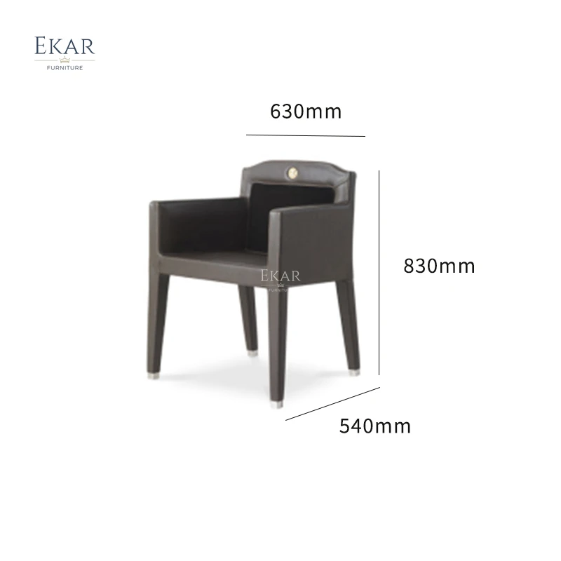 product ekar furniture modern design office chair solid wooden high back office chair-66