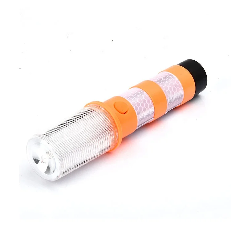 Top Selling Plastic Powered Traffic Warning Light Emergency Roadside Safety led road flares