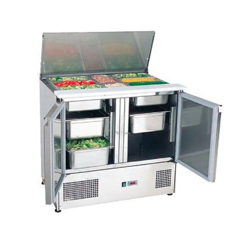 Good Quality Counter Top Salad Bar Chiller/sandwich Refrigerated Counter Fridge Buy Good