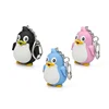 Fashion Cute Cartoon Penguin With LED Light And Sound KidsToy Key Chain Gift
