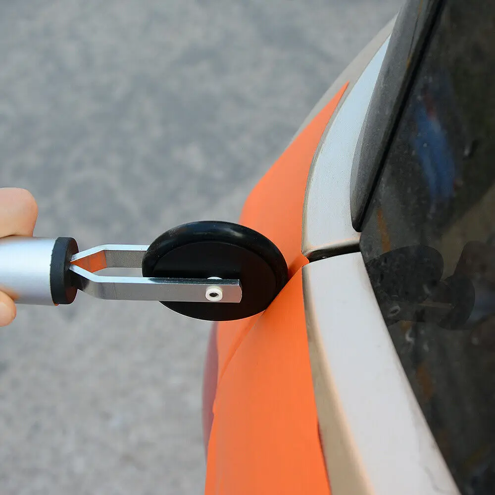 Car Wrap Tools Single Handle Roller Rubber Edge Vinyl Corner Detail