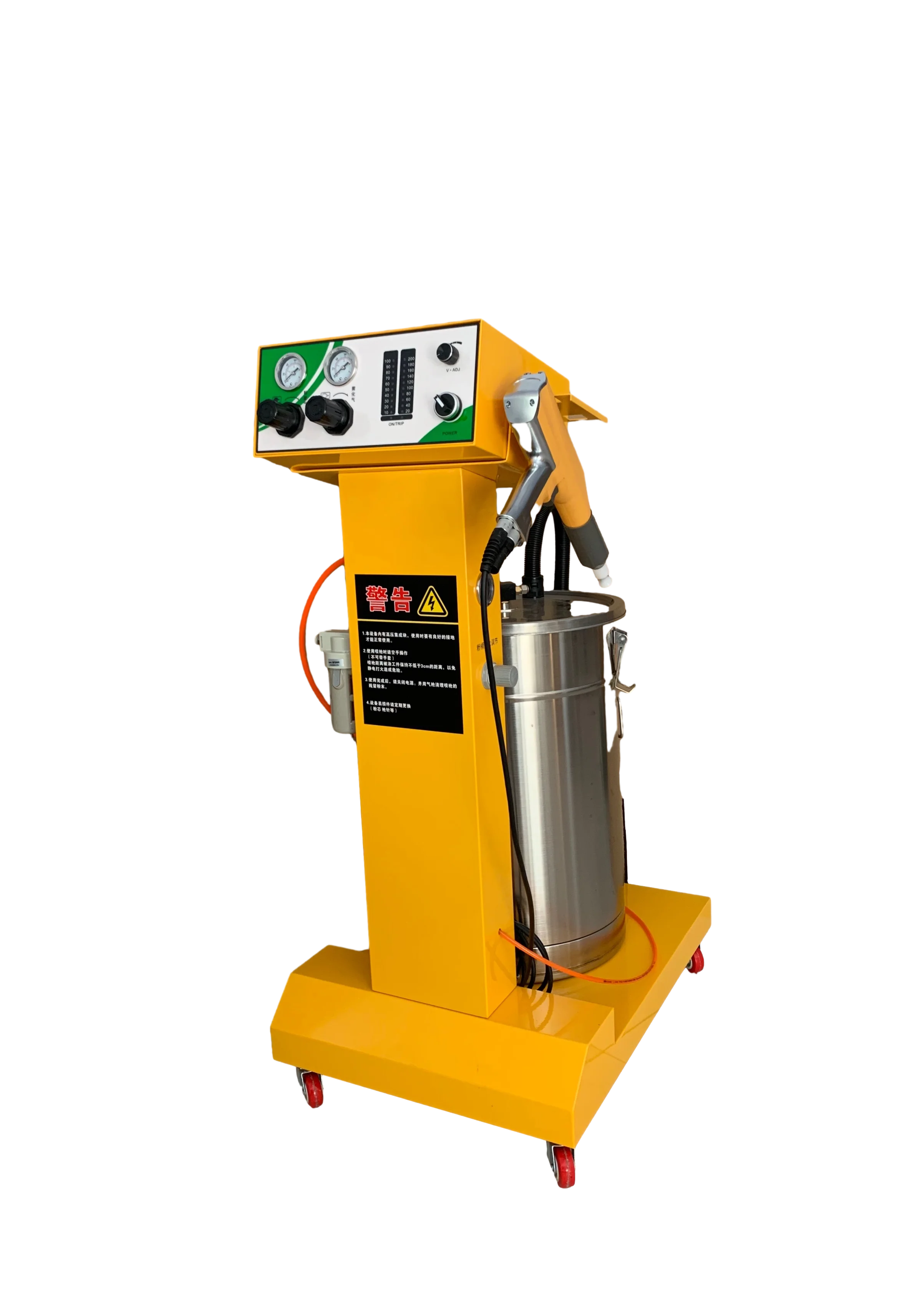 Gainjoys Manual Electrostatic Powder Coating Gun Spraypowder Coating Gun Automatic Powder