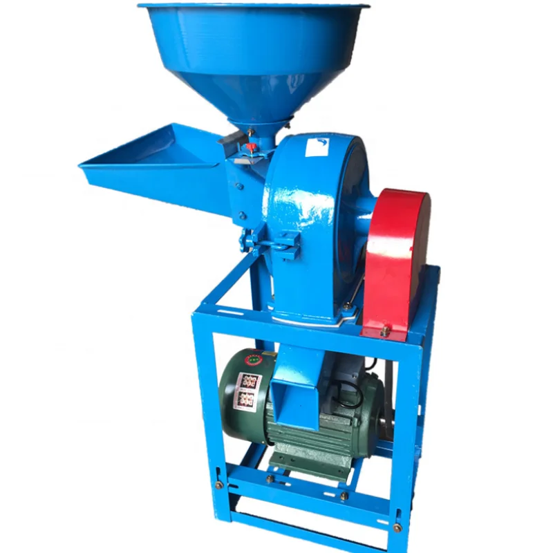 Corn Flour Hammer Mill Crusher Maize Milling Machine Small Rice 