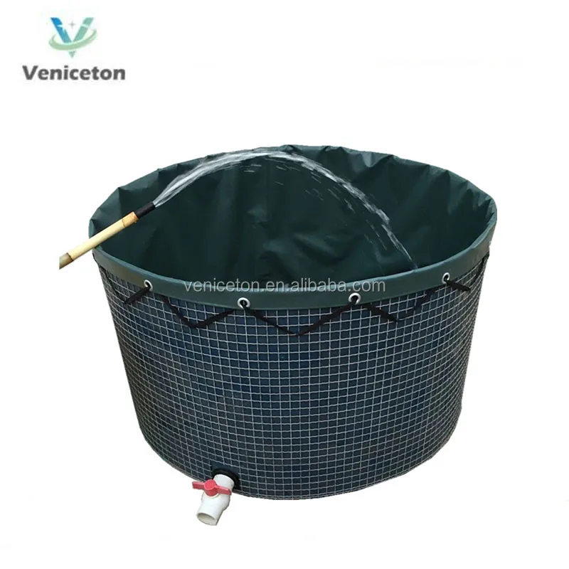 Veniceton Custom Pvc Canvas Large Wire Mesh Tank With Cover,Portable