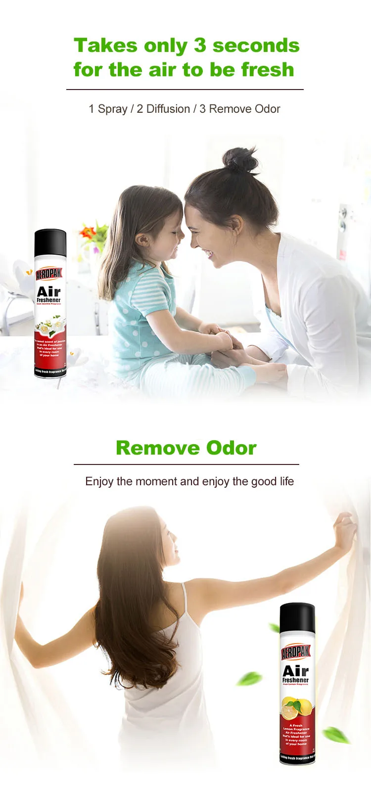 Aeropak Car Air Freshener Spray