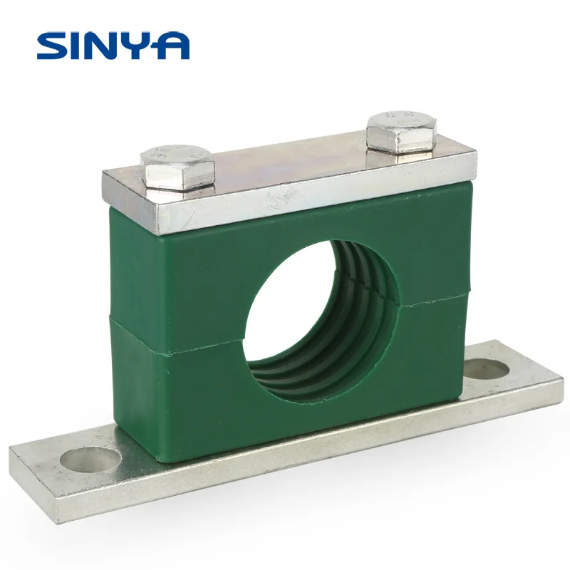 Heavy Duty Pipe Clamp Hydraulic Stauff Clamp With Long Base Plate Heavy Duty Pipe Clamp Hydraulic Stauff Clamp With Long Base Plate