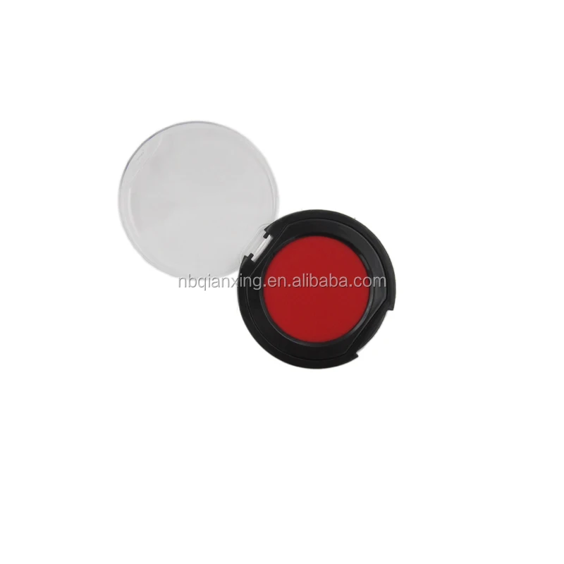 Portable High Class Red Ink Fingerprint Pad Abs Case Fingerprinting Pad