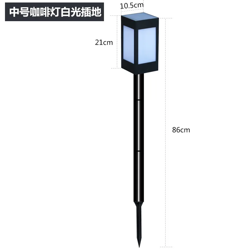 Lámpara De Poste De Pared Sa7208 4 En 1,Para Patio,Exterior,Puerta