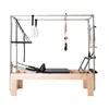 Fitness Studio equipment wooden Imported Maple cadillac two in one balanced body pilates reformer equipment