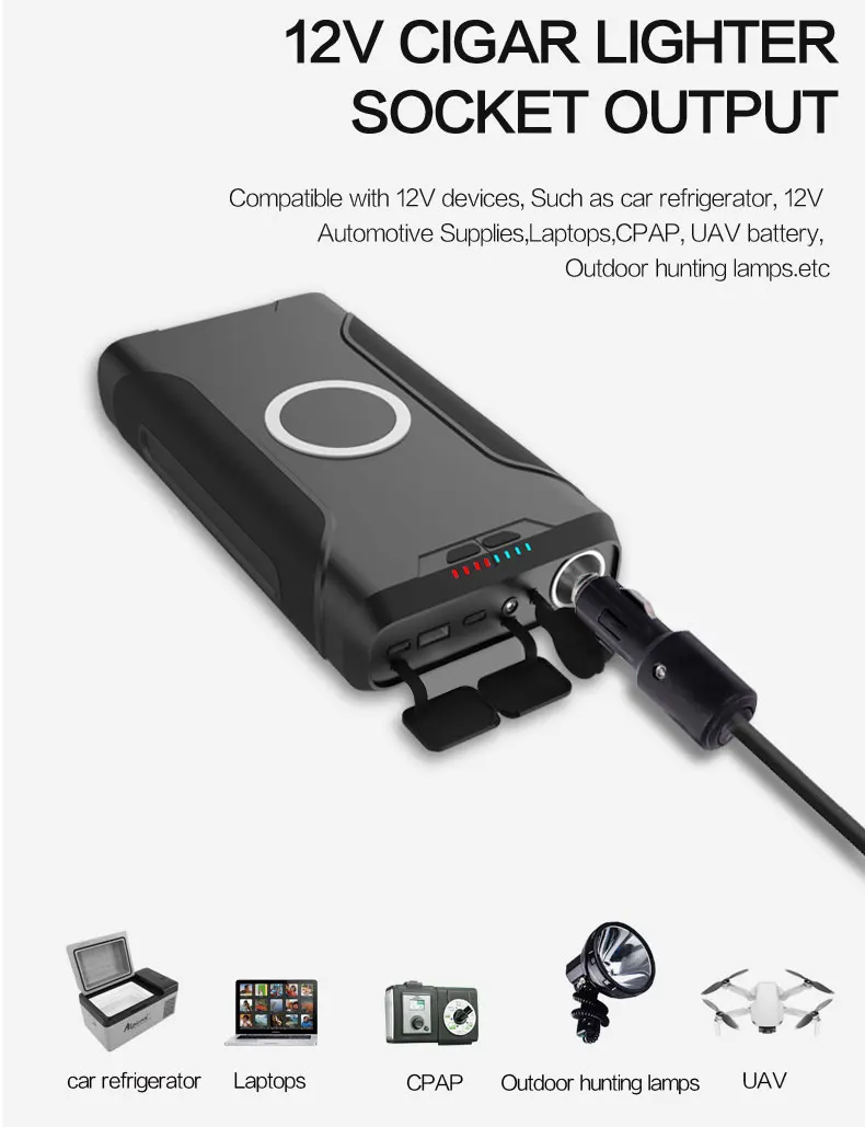 New Design OEM Waterproof Solar Wireless Charger Powerbank 72000mAh Outdoor Camping Powerful Power station - ANKUX.COM