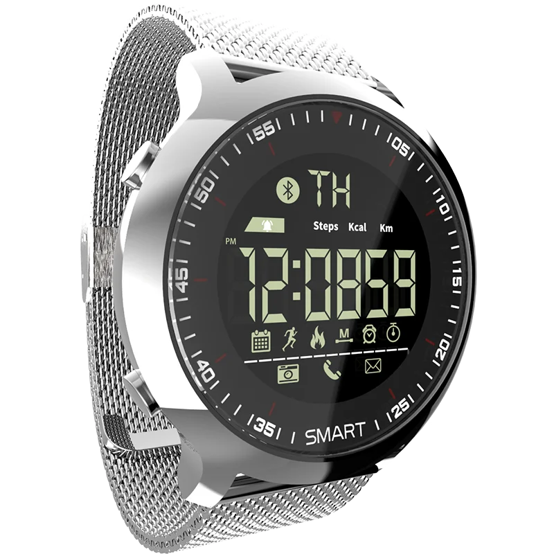 LOKMAT 2020 new style watch sport Digital Led bluetooth smart Watches IP68 waterproof