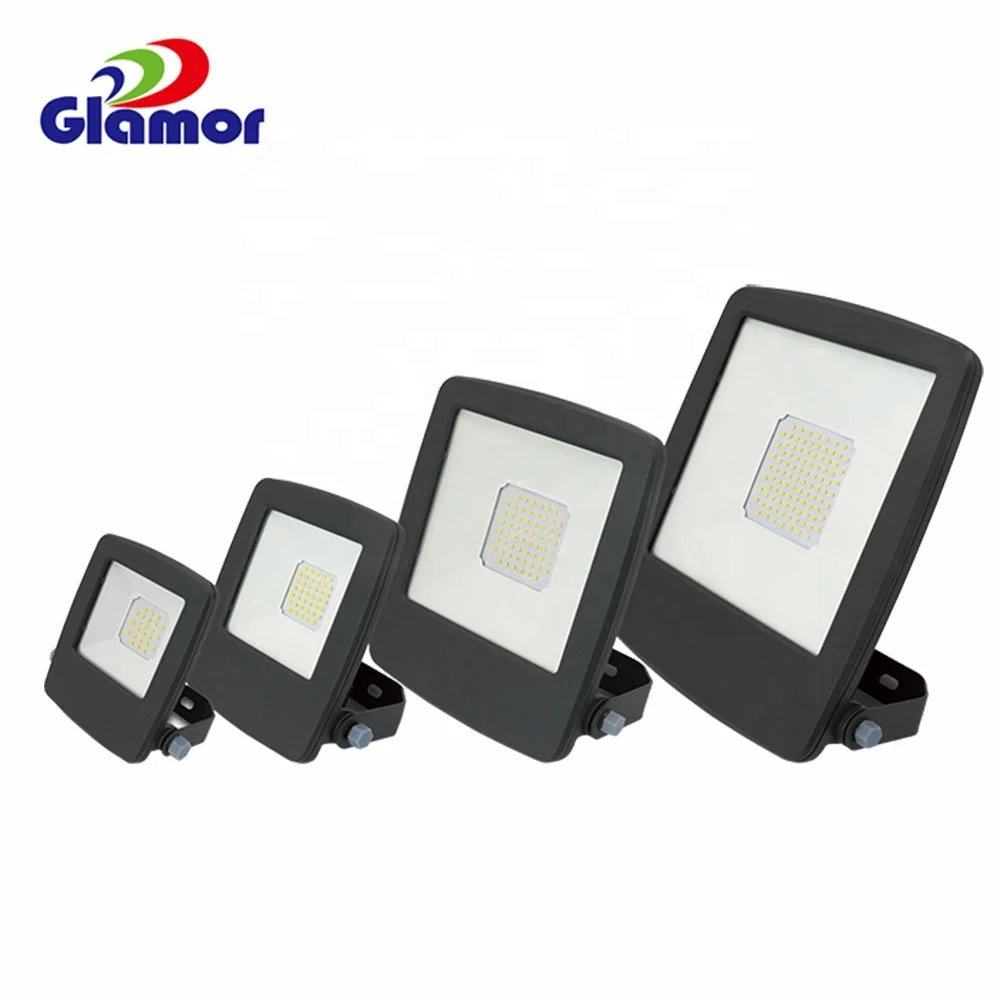 Good quality SMD LED Flood light F2 Series 20W 30W 50W 100W Aluminium house isolated driver 6KV surge protection IP65 outdoor