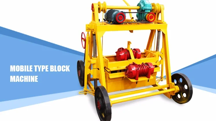 Qmy4-45 Mobile Concrete Block Making Machine Price In Vanuatu - Buy ...