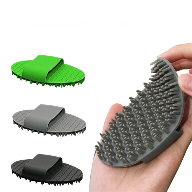 Non slip Drain Pad Brush Dishwashing Brush Silicone Kitchen Cleaning Brush Fruit Vegetable Tableware Washing Tool Scouring Pads details