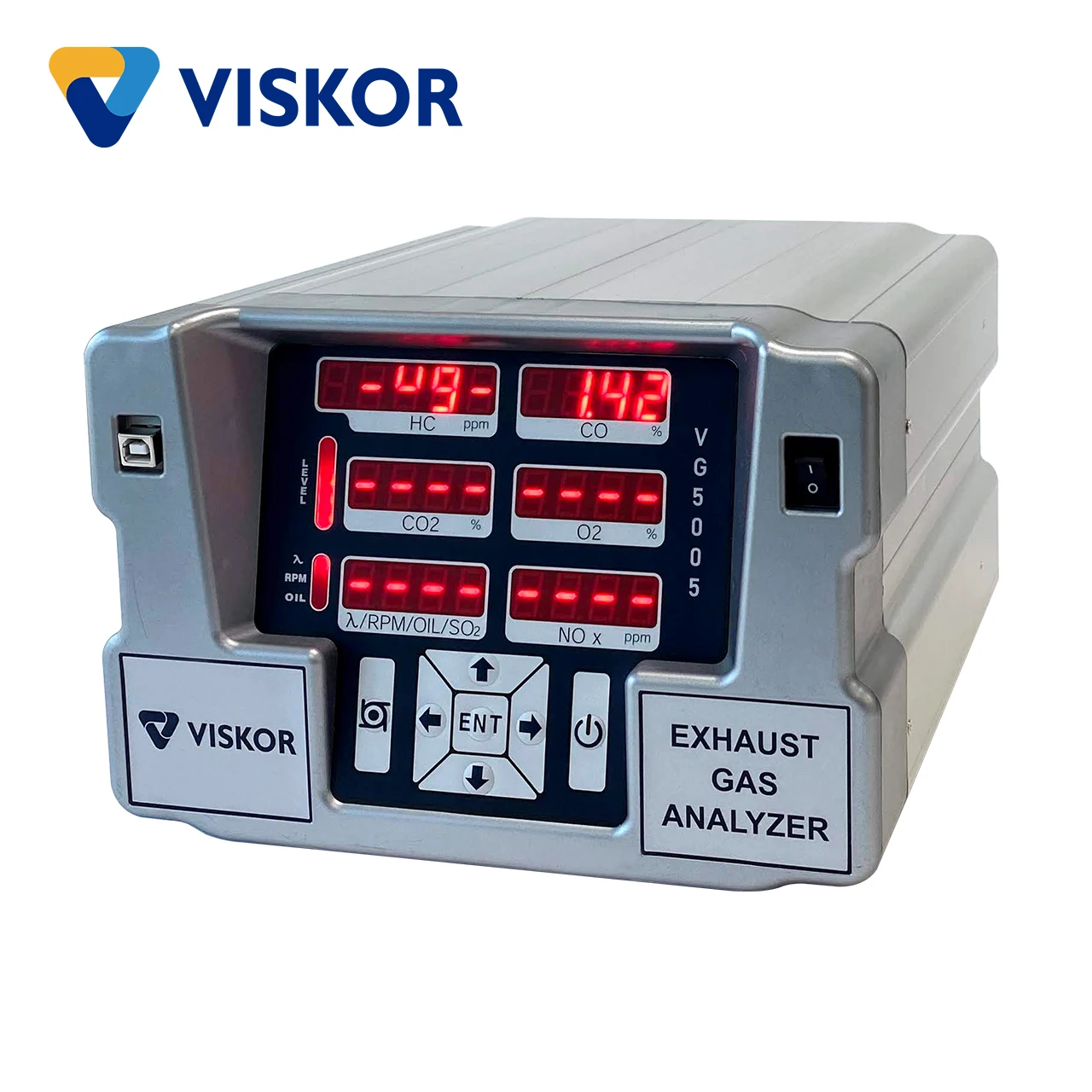 
VISKOR Portable Gas Analyzer & 5 gas analyzer & Made in Korea 