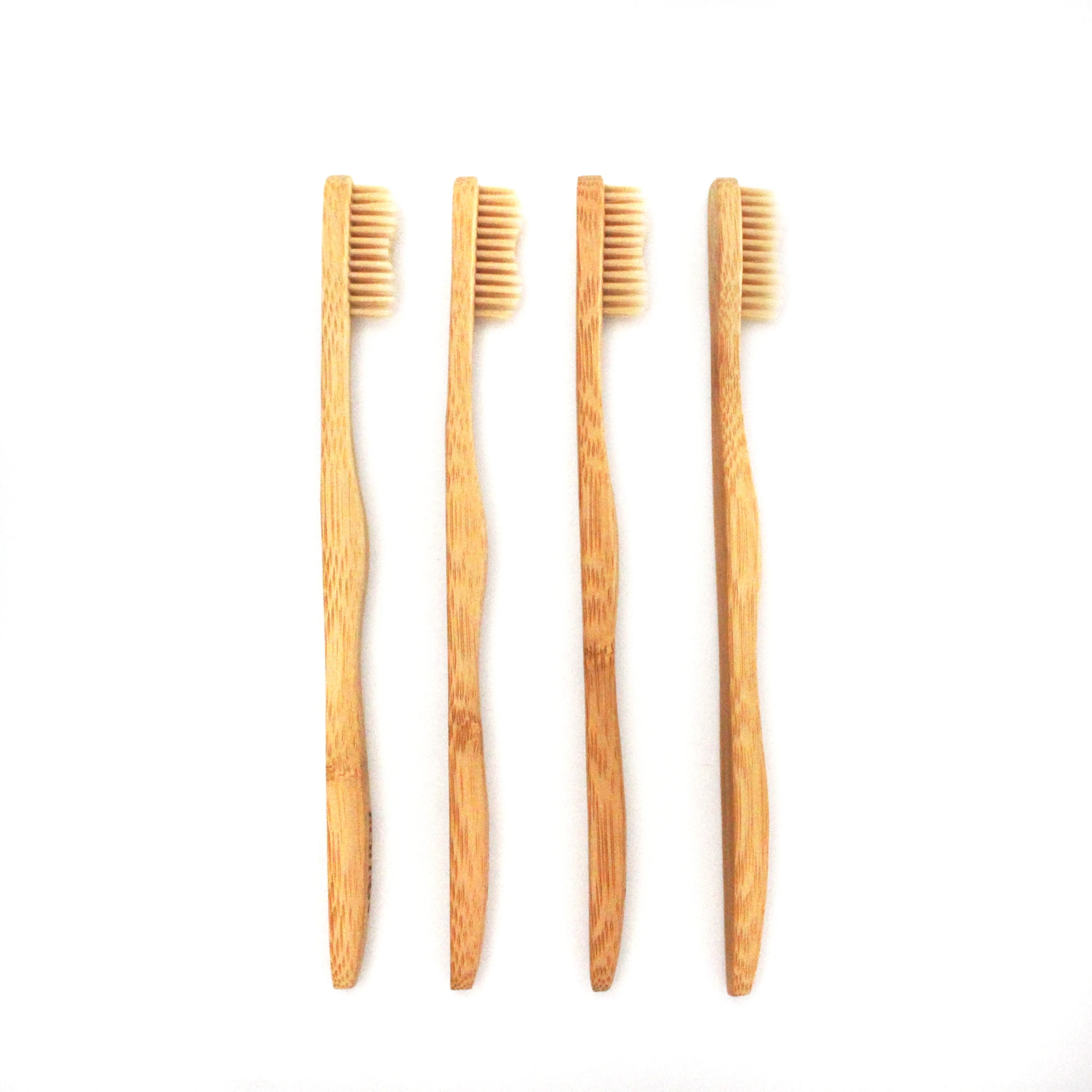 fda 批准的环保木炭猪鬃 oem 竹牙刷与定制包装和标志