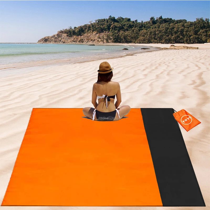 BSCI Audit Lightweight Quick Drying Heat Resistant Sand Free Beach Mat Outdoor Picnic Mat for Travel