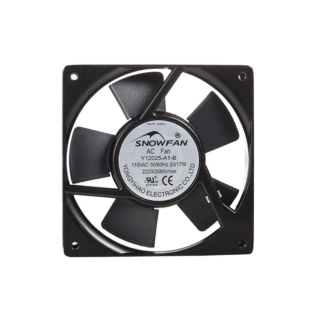 Cooling Fan, 115V, 230V, 120x120x25Mm, 12x12 - detail 4