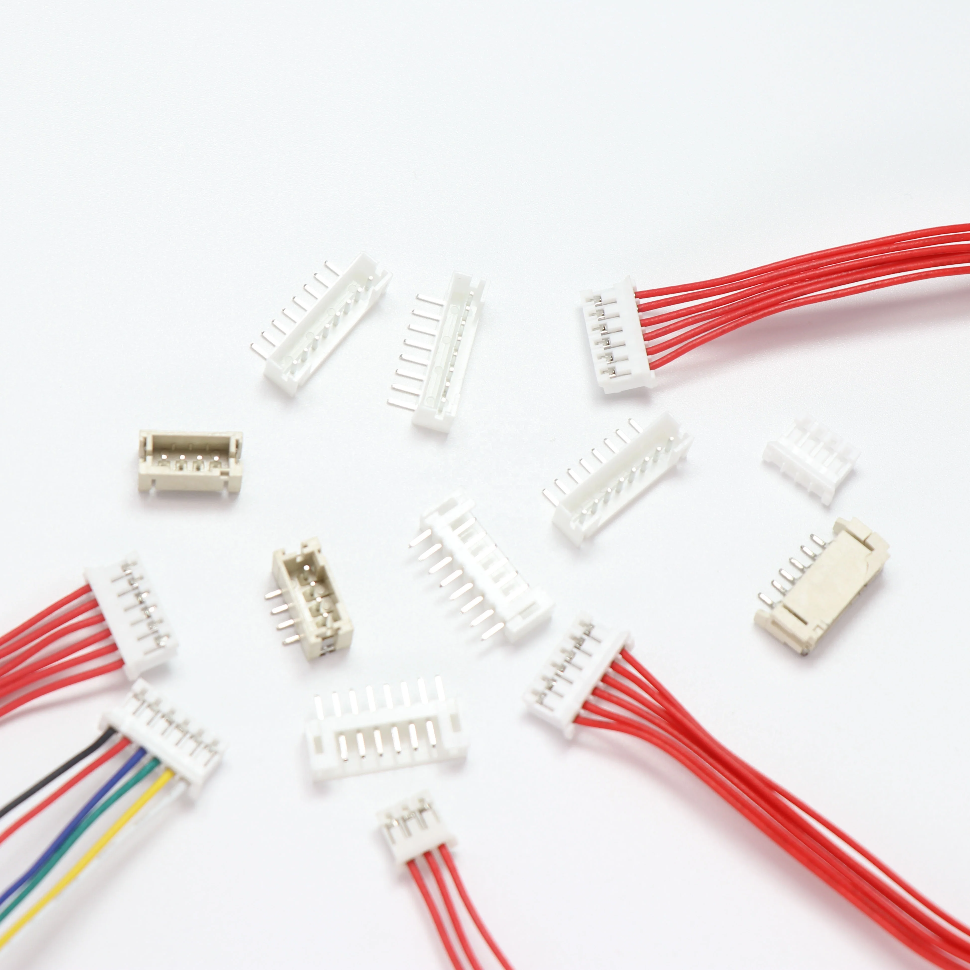 Jst 2pin Male And Female 3239 1007 26awg 24awg 22awg Silicone Cable