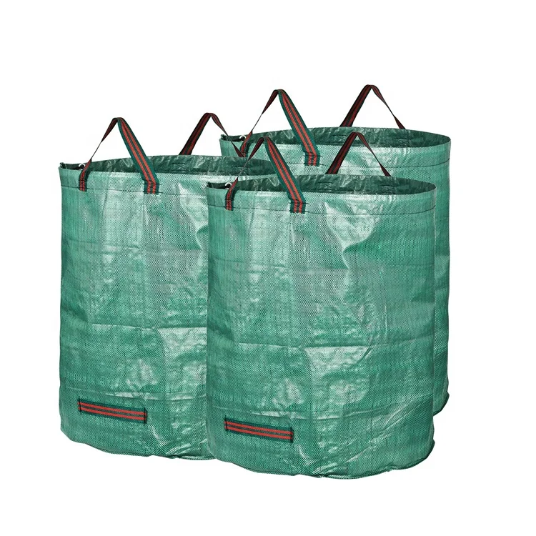 

garden leaf bag,100 Pieces, Green/custom