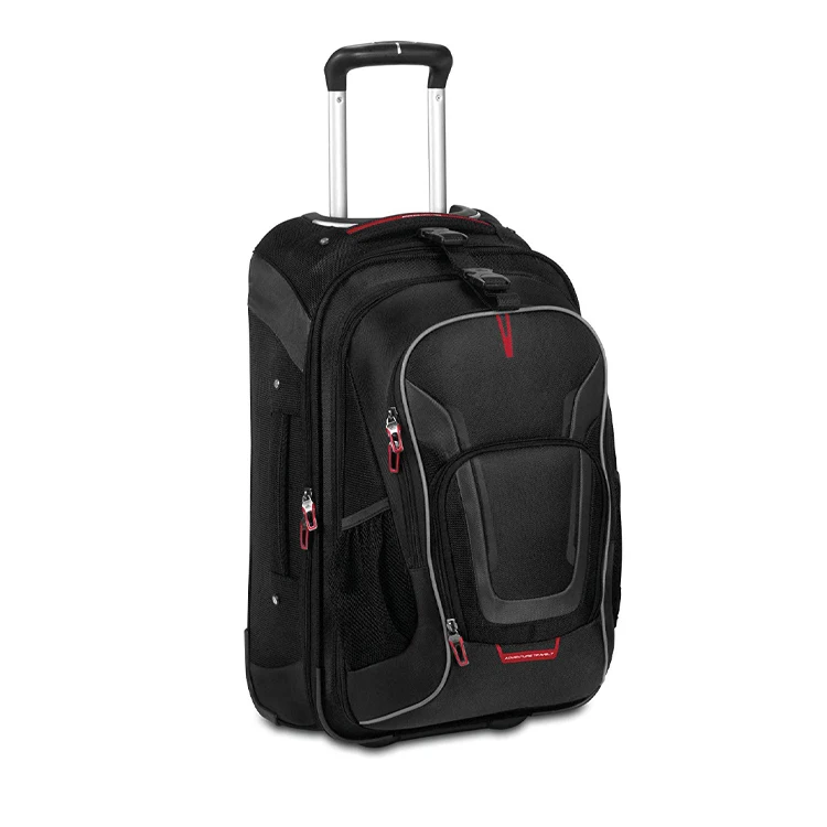 22 Inch Outdoor Rolling Backpack Trolley Travel Luggage Bag With Wheels  Travellin Carry-on Bags